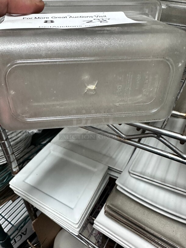 Commercial 1/3 Size Plastic Storage Container NSF - Image 6 of 9