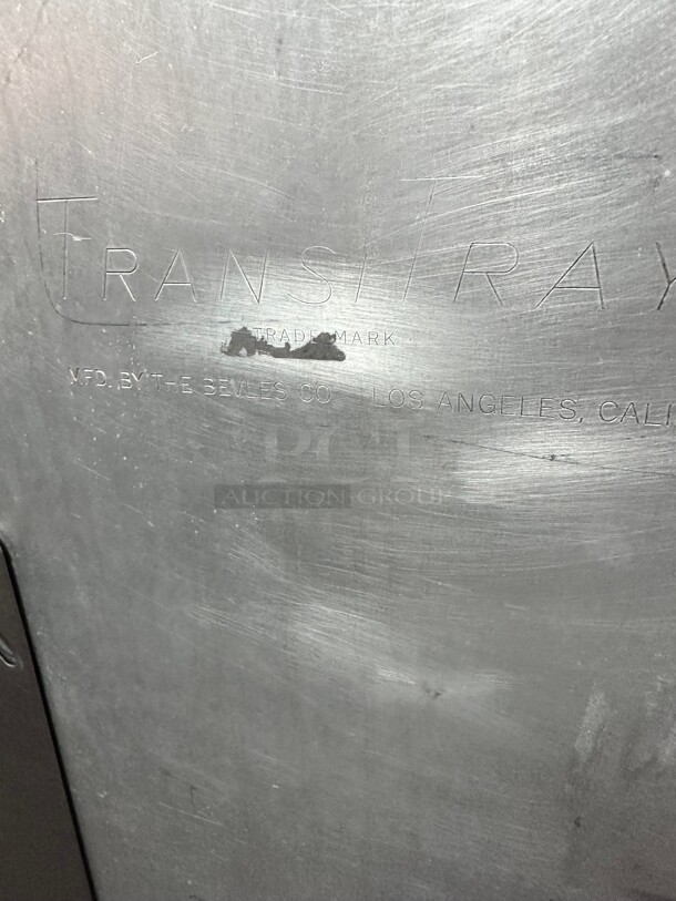 Bevles Transi Tray Cabinet Commercial NSF On Caster - Image 3 of 7