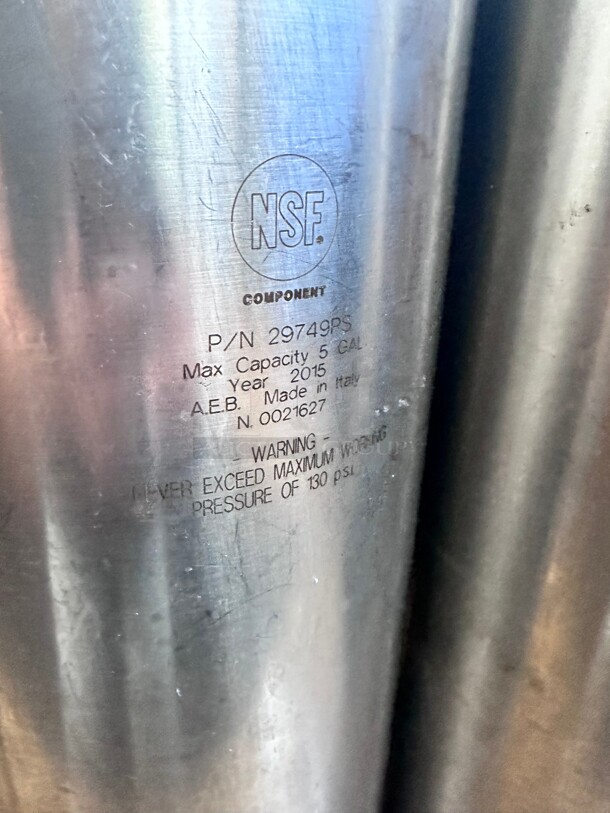 NSF APPROVED 5 GALLON HOME BREW BALL LOCK KEG WITH STRAP HANDLE - Image 6 of 8