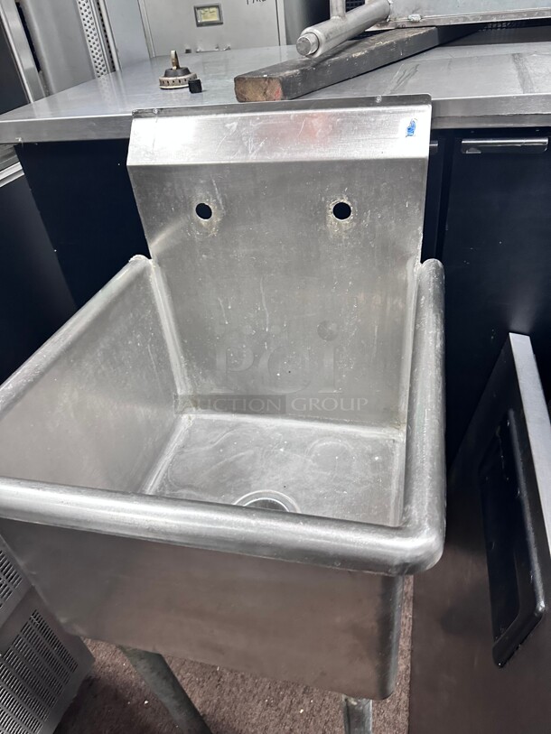 Commercial Heavy Duty Stainless Steel Mop Sink NSF - Image 5 of 7