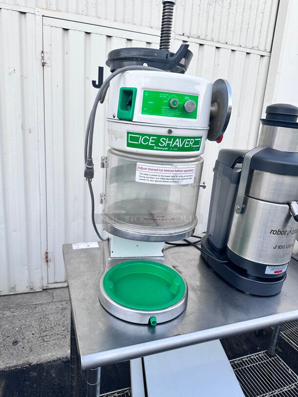 Late Model Hatsuyuki HF-500E Commercial Heavy Duty Block Ice Shaver - 120V NSF Tested and Working - Image 2 of 8