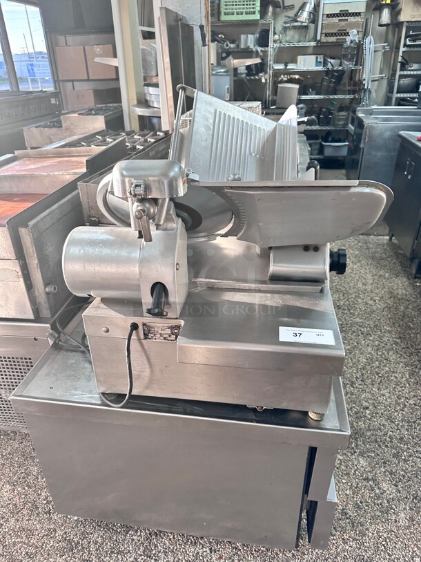 Certified Working! Globe Commercial Meat Slicer With Blade Sharpener 115 Volt NSF - Image 7 of 8