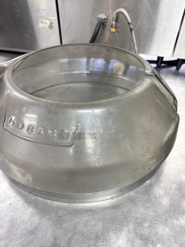 Hobart SPLASH-LEX060 Classic / Legacy Lexan Splash Cover for 60 Qt. Bowls - Image 1 of 8
