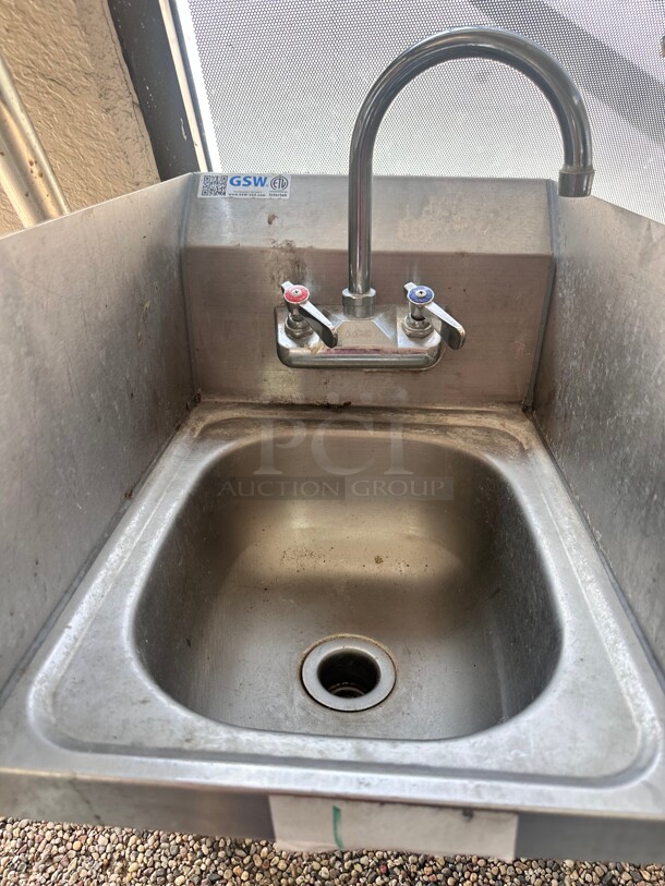 GSW Commercial Stainless Steel Hand Sink - Image 1 of 2