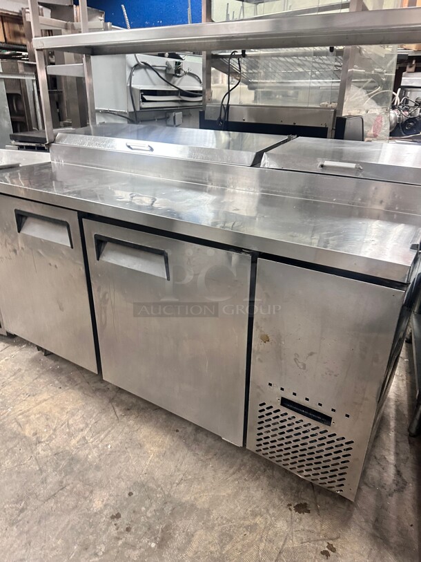 Migali C-PP67-HC 67" Competitor Series® Pizza Prep Table w/ Refrigerated Base, 115v Tested and Working - Image 6 of 6