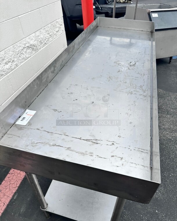 Commercial 72 Inch Stainless Steel Work Table With Under Shelf - Image 6 of 6