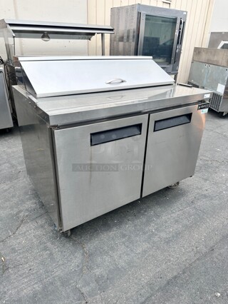 Dukers DSP48 48 inch Commercial Food Prep Table 115 Volt Working