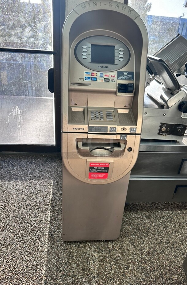 Hyosung Mini Bank ATM Machine  - Image 2 of 5
