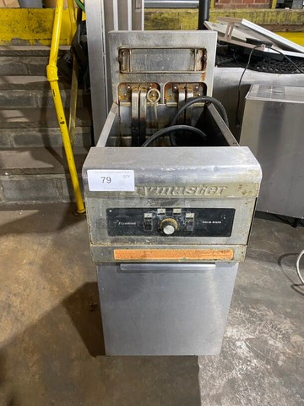 Frymaster Commercial Electric Powered Deep Fat Fryer! All Stainless Steel! On Casters! Model: PH117SD SN: 0411NA0022 208V 60HZ 3 Phase - Image 1 of 9