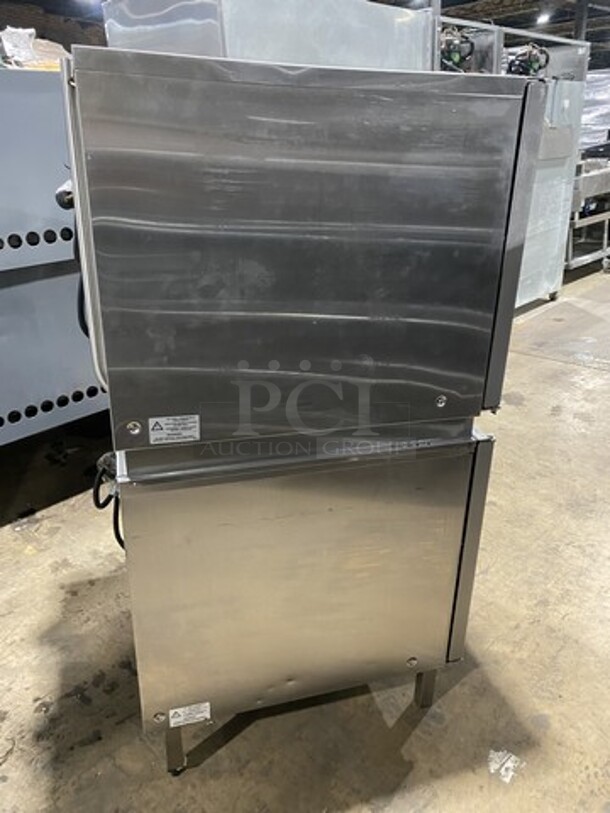 AMAZING! Moffat Turbo Fan Electric Powered Double Stacked Steam Injection Full Sized Convection Oven! Model E32D5 Serial 694091! On Legs! 2 X Yor Bid Makes One Unit! - Image 2 of 11