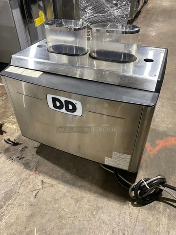 WOW! LATE MODEL! Dunkin Donuts Edition! Schaerer Commercial Countertop 2 Group Espresso Machine! With Steam Lines! Stainless Steel! On Small Legs! - Image 3 of 9