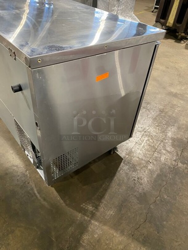 Turbo Air Commercial 2 Door Lowboy/Worktop Freezer! All Stainless Steel! On Casters! Model: MUF48N SN: H2KMU4FEY1484 115V 60HZ 1 Phase - Image 3 of 6