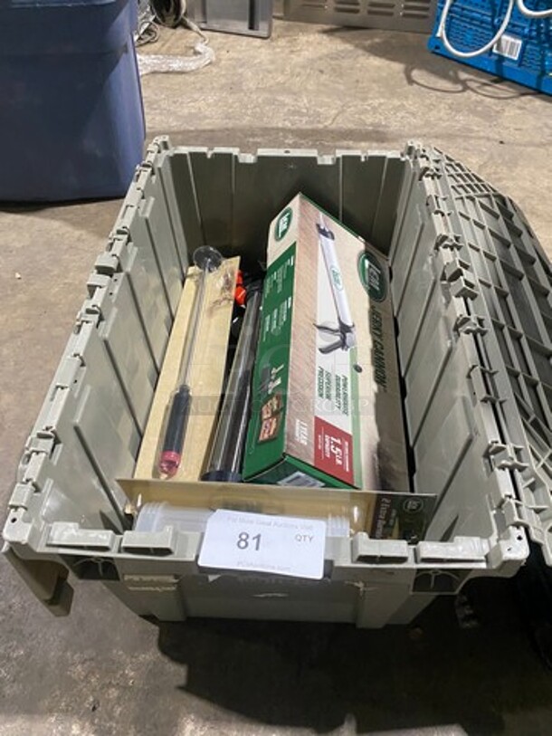 ALL ONE MONEY! MISCELLANEOUS! Various LEM Products! Including Jerky Cannon, Barrel Stomper And More! - Image 1 of 6