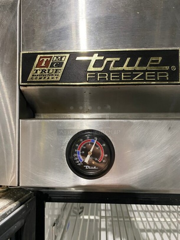 NICE! True Single Door Reach-In Freezer! With Poly Coated Racks! Solid Stainless Steel! Model: T23F SN: 7510251 115V 60HZ 1 Phase - Image 7 of 9