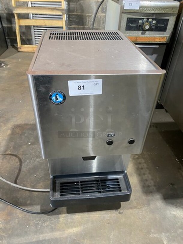 WOW! Hoshizaki Commercial Countertop Refrigerated Ice Maker/Dispenser And Water Dispenser! All Stainless Steel! On Legs! Model: DCM270BAH SN: G01849B 115V 60HZ 1 Phase - Image 1 of 8