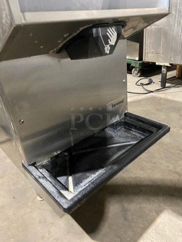 Manitowoc Commercial Countertop Ice Dispenser! All Stainless Steel! On Small Legs! Model: M90 SN: 610196452 115V 60HZ 1 Phase - Image 6 of 8