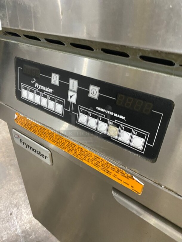 Frymaster Commercial Natural Gas Powered Commercial Pasta Cooker/Rethermalizer! With Backsplash! All Stainless Steel! MODEL FBCR18CSE SN:1208HR0002 110-120V 1PH - Image 6 of 10