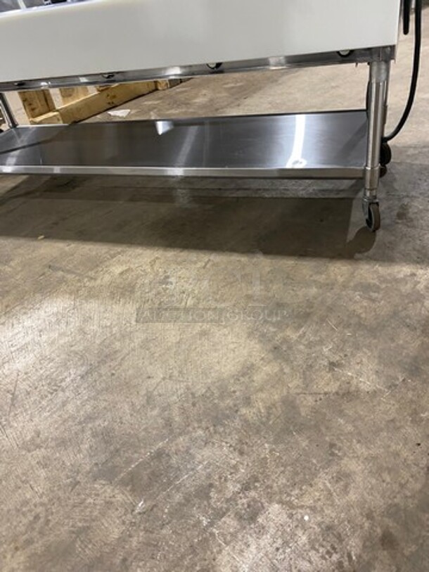 Eagle Commercial Electric Powered 5 Well Steam Table! With Storage Space Underneath! All Stainless Steel! On Casters! Model: YSPHT5 SN: 2008990192 208V 60HZ 1 Phase - Image 9 of 10