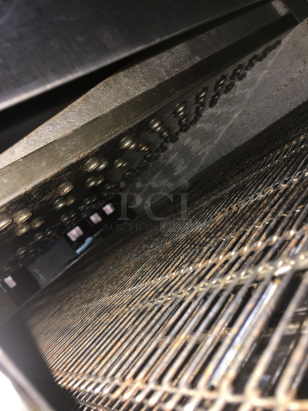 NICE! Lincoln Impinger Eletcric Powered Double Deck Conveyor Pizza Oven! With Storage Area Underneath! All Stainless Steel! On Casters! 2x Your Bid! Working When Removed! - Image 10 of 12