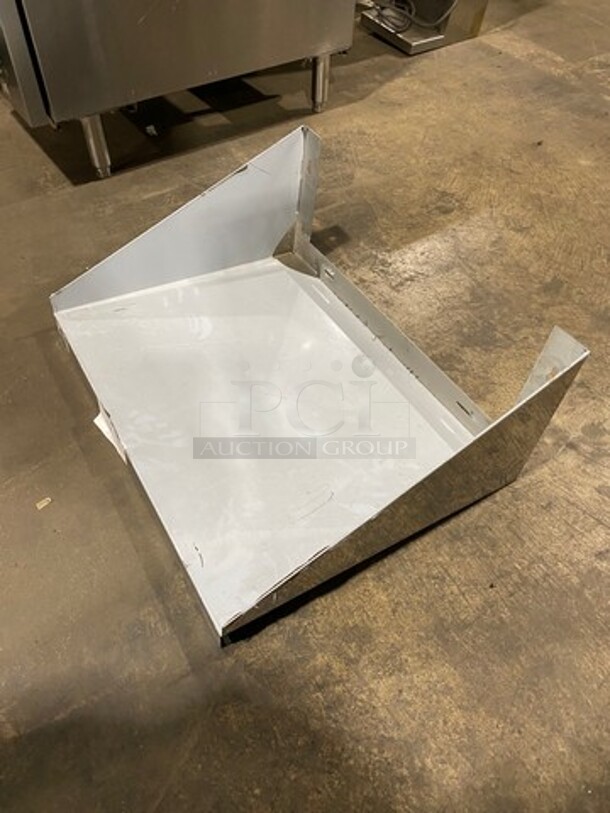 NEW! Advance Tabco Commercial Solid Stainless Steel Wall Mount Shelf! Model: MS1824 - Image 2 of 5