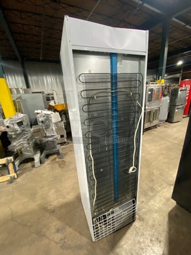 SLK Single Door Reach In Cooler Merchandiser! With View Through Door! Model: 374CANOPY SN: 100001825445 115V - Image 4 of 7