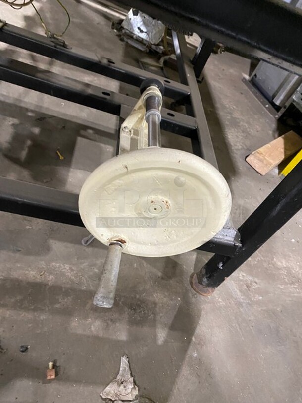 SWEET! Taylor Crown Commercial 3 Handle Ice Cream Machine! All Stainless Steel! On Casters! Model: C72333 SN: M2091746! 208/230V 60HZ 3 Phase! - Image 10 of 11