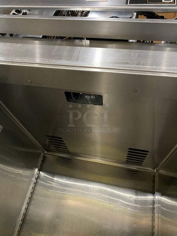 Victory Commercial Single Door Reach In Freezer! All Stainless Steel! On Caster! Model: FS1DS7EW SN: D0746821 115V 60HZ 1 Phase - Image 6 of 10