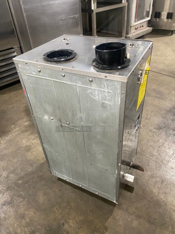 Eternal Natural Gas Powered Condensing Hybrid Water Heater! Model GU145S Serial G1214323! - Image 4 of 10
