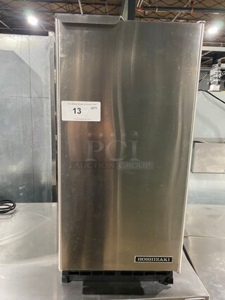 COOL! Hoshizaki Commercial Ice Maker Machine! Stainless Steel Body! Model: C101BAHAD SN: G14906G 115/120V 60HZ 1 Phase