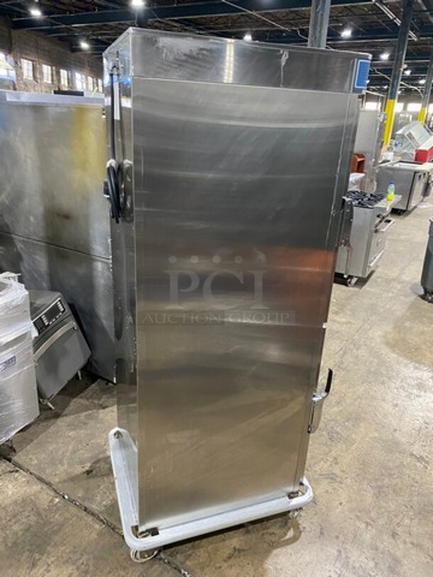 Alto Shaam Commercial Split Door Heated Holding Cabinet/ Food Warmer! All Stainless Steel! On Casters! Model: 1200UP SN: 2520610304 120V 60HZ 1 Phase - Image 3 of 9