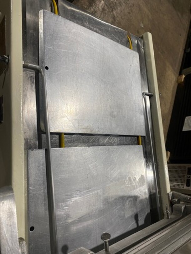 WOW! Champion Commercial Electric Powered Cookie Depositor! With 3 X Dye's! On Casters! Model: 65SETL SN: 01020 115V 60HZ 1 Phase! Working When Removed! - Image 6 of 11