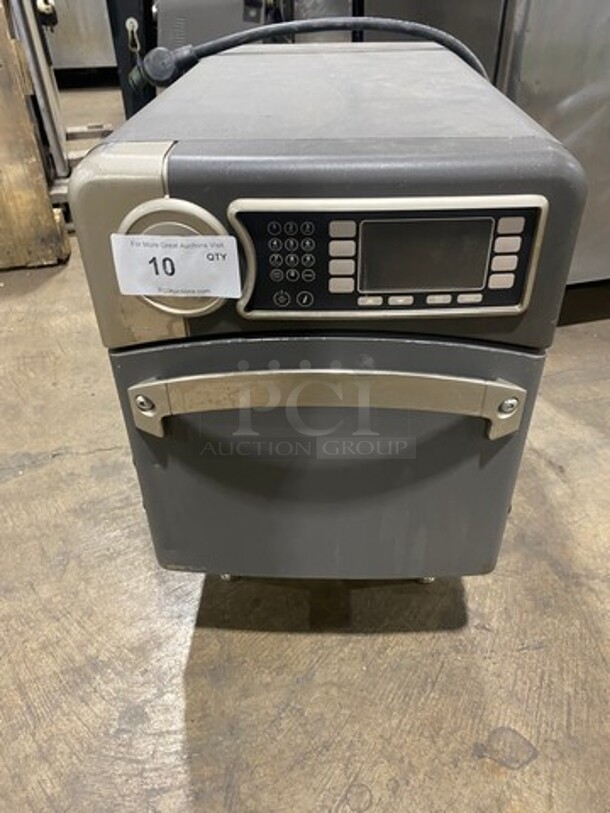 LATE MODEL! 2018 Turbo Chef Commercial Countertop Rapid Cook Oven! On Small Legs! Model: NGO SN: NGOD41069 208/240V 60HZ 1 Phase - Image 1 of 8