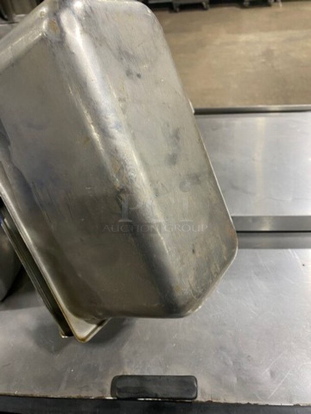 ALL ONE MONEY! Assorted Size Commercial Steam Table/ Prep Table Food Pans! All Stainless Steel! - Image 5 of 7