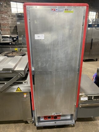 Metro Metal Commercial Single Door Heated Holding Cabinet on Commercial Casters! MODEL C539-HFS-4 120V 1PH 