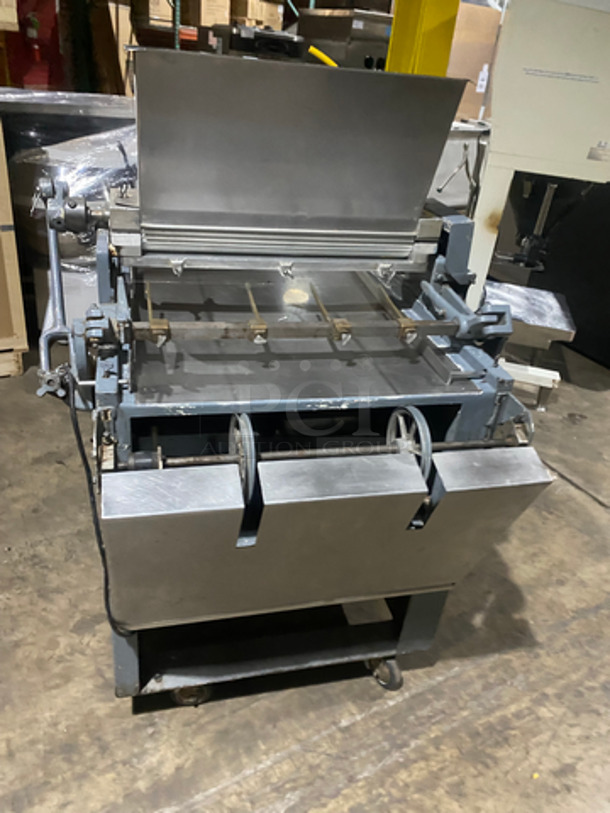WOW! Magna Mixer Commercial Heavy-Duty Cookie Depositor! All Stainless Steel! On Casters! Model: HANDY SN: 40292 115V 60HZ 1 Phase - Image 4 of 8