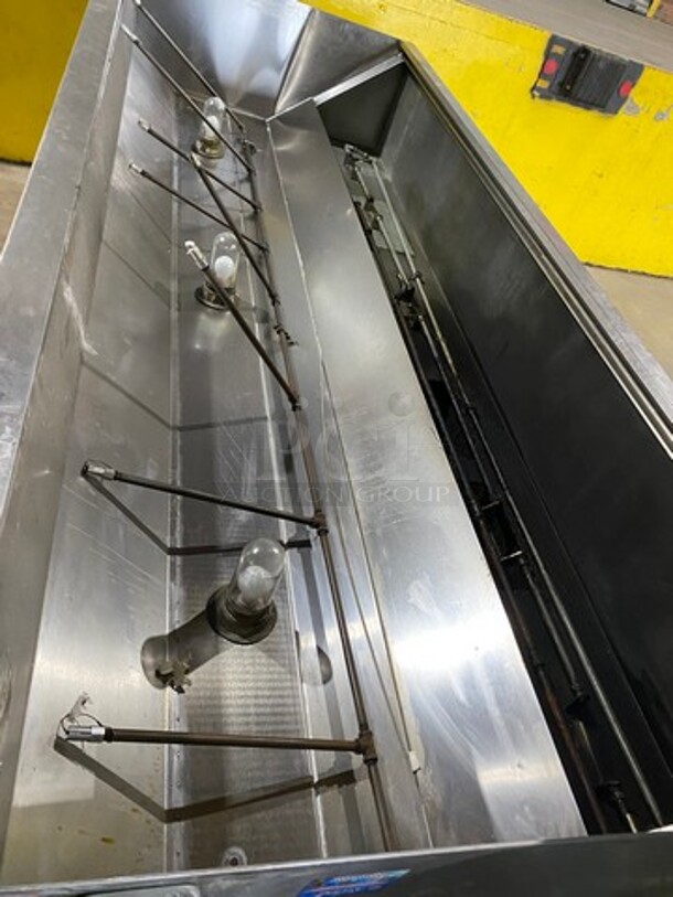 Commercial Solid Stainless Steel Hood System! - Image 3 of 9