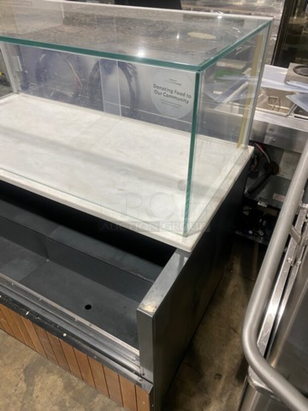 WOW! Structural Concepts Commercial Open Grab-N-Go Display Case Merchandiser! With Top Dry Display Case Merchandiser! With Rear Access Doors! - Image 2 of 6