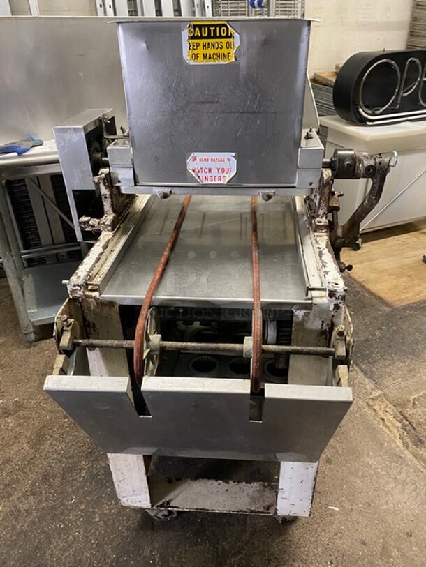 WOW! Magna Mixer Commercial Heavy-Duty Cookie Depositor! All Stainless Steel! On Casters! 15 Assorted Dyes! Working When Removed! Model: HANDY SN:40269 115V 1PH - Image 2 of 7