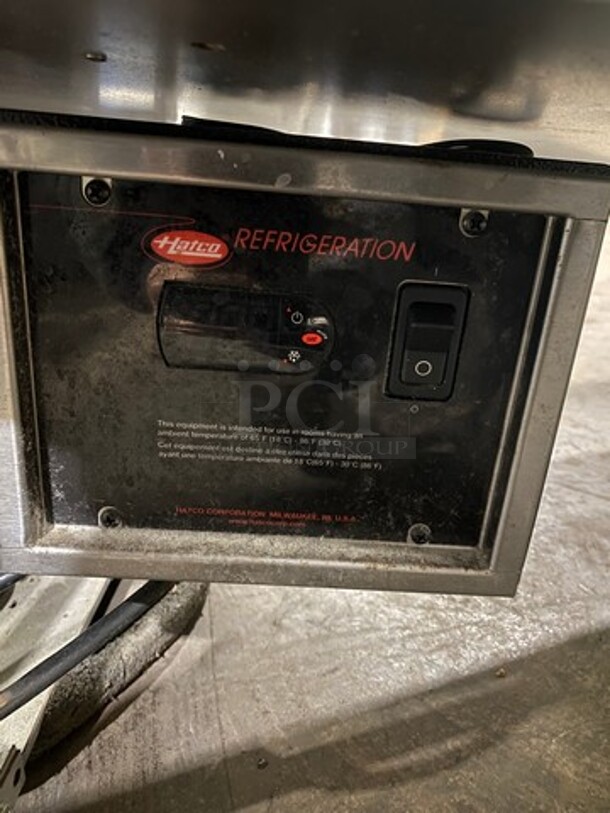 LATE MODEL! 2018 Hatco Commercial Drop In Cold Pan! Solid Stainless Steel! WORKING WHEN REMOVED! Model: CWB6 - Image 6 of 9