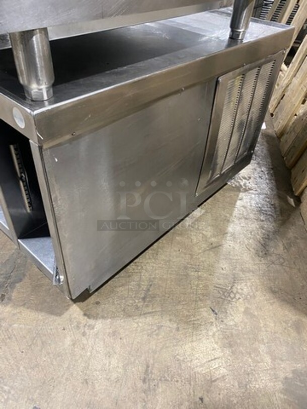 Commercial Refrigerated 2 Drawer Chef Base! All Stainless Steel! On Casters! - Image 2 of 8