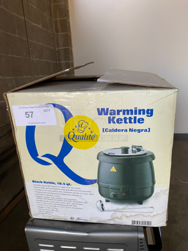 Glenray Commercial Countertop Food Warming Kettle! Holds Up To 10.5Qts! SN: 1013034 120V 60HZ