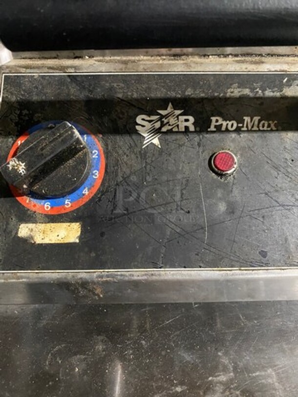 Star Pro Max Commercial Countertop Panini/Sandwich Grill! With Flat Press! All Stainless Steel! Model: GR14 SN: GS140708A0074 120V - Image 6 of 12