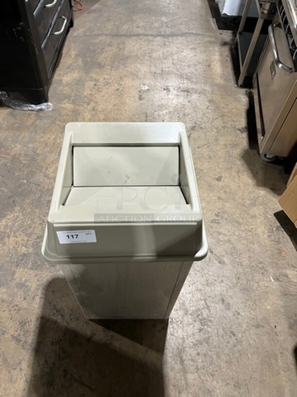 Rubbermaid Poly Trash Bin! - Image 2 of 7