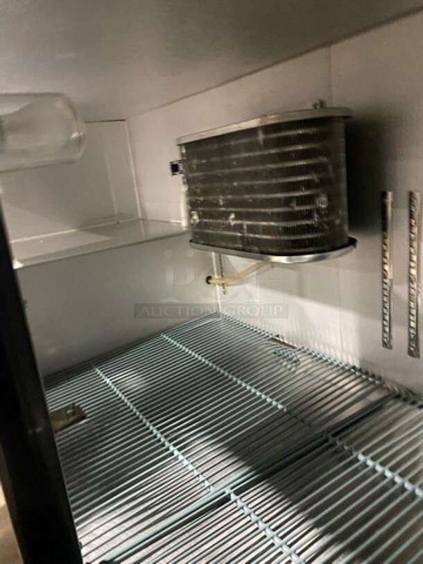 Leader Commercial 3 Door Under The Counter/ Work Top Cooler! With Poly Coated Racks! All Stainless Steel! On Casters! Model: LB72S/C SN: GA09M1922 115V 60HZ 1 Phase - Image 6 of 8