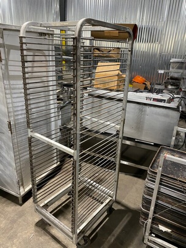 Metal Commercial Pan Transport Rack! On Casters! - Image 4 of 6