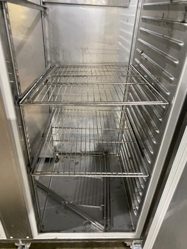 Liebherr Commercial 2 Door Reach In Cooler! All Stainless Steel! On Casters! Working When Removed! Model: GRT50S2HC SN: 849627970 115V - Image 6 of 10
