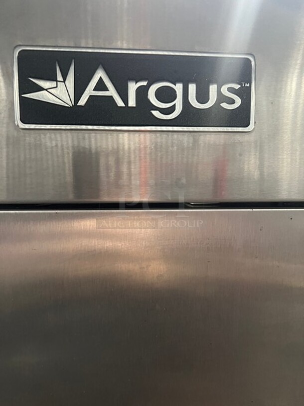 Argus Edesa Commercial 2 Door Reach In Cooler! With Poly Coated Racks! All Stainless Steel! MODEL EDRR49 SN:142260010400 115V - Image 3 of 8