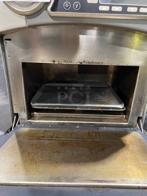 LATE MODEL! 2018 Turbo Chef Commercial Countertop Rapid Cook Oven! On Small Legs! Model: NGO SN: NGOD43602 208/240V 60HZ 1 Phase - Image 6 of 8