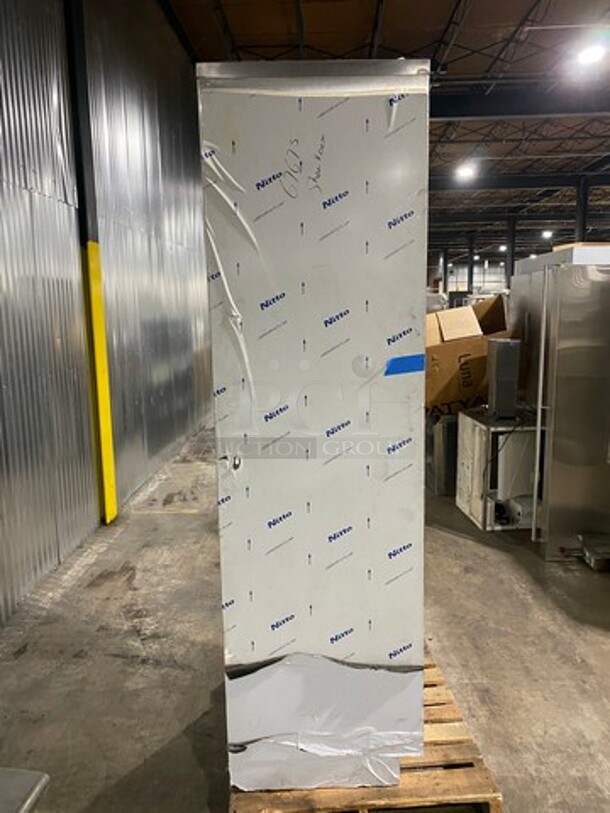 NICE! SCRATCH-N-DENT! IMC Teddy Commercial Mop Sink Cabinet! With Top Shelf Cleaning Supply Storage! With Spray Hose! All Stainless Steel! Model: MSC30 - Image 2 of 9