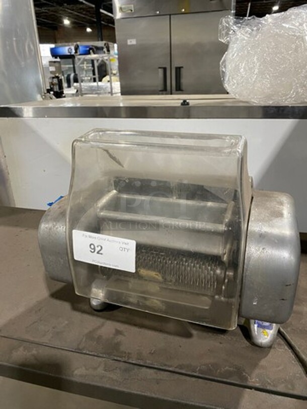 US Slicing Machine Commercial Countertop Meat Tenderizer Machine! Stainless Steel Body! Model: 703 115V 1 Phase - Image 1 of 8